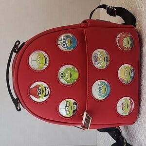Loungefly Disney Pixar Toy Story Aliens Remix Mini Backpack Limited Edition